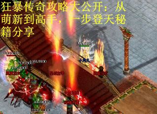狂暴传奇攻略大公开：从萌新到高手，一步登天秘籍分享