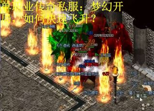 单职业传奇私服：梦幻开局，如何快速飞升？
