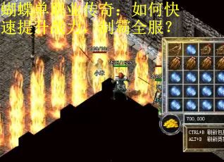 蝴蝶单职业传奇：如何快速提升战力，制霸全服？