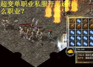 超变单职业私服开局选什么职业？